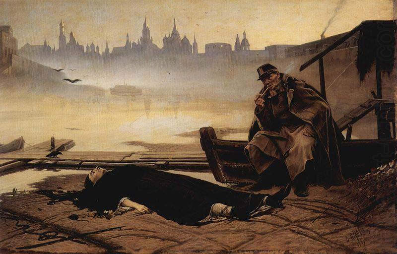 Vasily Perov The drowned, china oil painting image